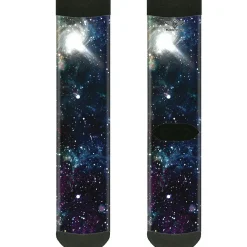 Sock Pair - Polyester - Galaxy Collage - CREW