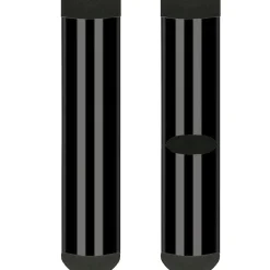 Sock Pair - Polyester - Stripes 3Black 2Gray - CREW