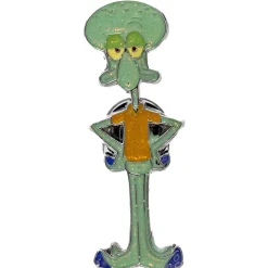 SpongeBob SquarePants Blind Box Glitter Enamel Pin Series - Mystery Character SpongeBob, Sandy, Patrick, Gary, Squidward, Mermaidman, Barnacle Boy or Mrs Puff