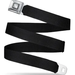 Starburst Seat Belt Buckle Black Belt For Men