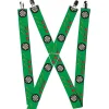 Suspenders - 1.5" - Darts Green/Multi Color