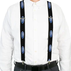 Suspenders - 1.5" - Ford Oval REPEAT w/Text