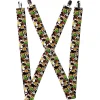 Suspenders - 1.5" - Looney Tunes 6-Character Stacked Collage3