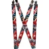 Suspenders - 1.0" - 5-Suicide Squad Villains Group Reds