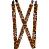 Suspenders - 1.0" - Tattoo Johnny-Butterfly Girl