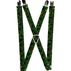 Suspenders - 1.0" - Tattoo Johnny-Evil Clown