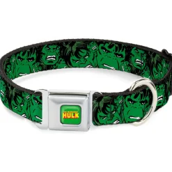 THE HULK Seatbelt Buckle Collar - The Hulk Stacked