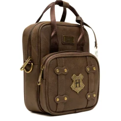 The Wizarding World of Harry Potter Bag, Cross Body, Harry Potter Hogwarts School of Witchcraft and Wizardry Brown, Vegan Leather