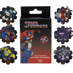 Transformers Mystery Enamel Pin Blind Box Series, BumbleBee, Megatron, Optimus Prime, Jazz, Shockwave, or Starscream
