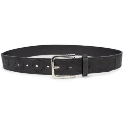 Vegan Leather Belt - Nightmare Before Christmas Jack Expression Embossed