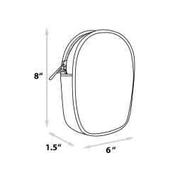 Warner Bros. Horror Movies Bag, Cross Body, It Pennywise Smiling Face Applique, Vegan Leather