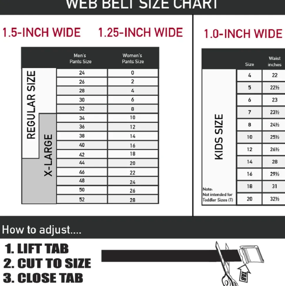 Web Belt Blank Black Buckle - Dungeons & Dragons Quotes and Icons Collage Black/Red/Tan Webbing