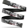 Web Belt Blank Black Buckle - FULLMETAL ALCHEMIST BROTHERHOOD Edward Elrics Automail Arm Tan Webbing