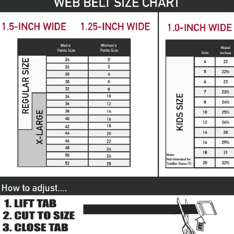 Web Belt Blank Black Buckle - Dental X-Rays Black/White Webbing