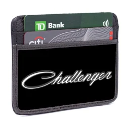 Weekend Wallet - CHALLENGER Emblem Script Black Silver White