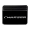 Weekend Wallet - CHARGER Emblem Text Black Silver-Fade