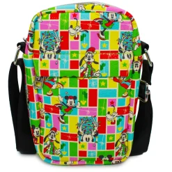 Women's Crossbody Wallet - Sensational Six Holiday Poses and Gift Boxes White Multi Color