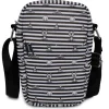 Women's Crossbody Wallet - Looney Tunes 4-Character Eyes Stripe White Black