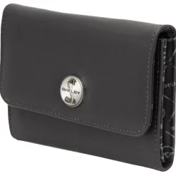 Women's Fold Over Wallet Rectangle PU - SHELBY Cobra Logo Metal Emblem