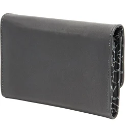 Women's Fold Over Wallet Rectangle PU - SHELBY Cobra Logo Metal Emblem