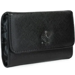 Women's Fold Over Wallet Rectangle - Pixar Luxo Jr Lamp Silver Enamel