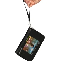 Women's PU Zip Around Wallet Rectangle - Harry Potter YOU CANT DENY DUMBLEDORE HAS STYLE with Snape Pose