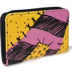 Women's Zip Around Wallet - Nightmare Before Christmas Sally Dress Patchwork3
