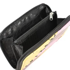 Women's Zip Around Wallet - Nightmare Before Christmas Sally Dress Patchwork3